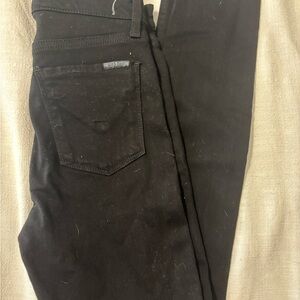 Women Hudson skinny Black Jeans